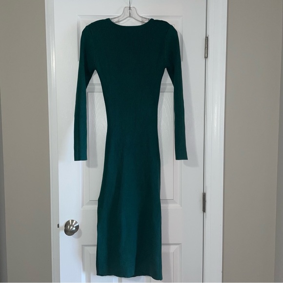 Amazon Ribbed Midi Sweater Dress - Picture 2 of 7